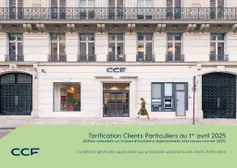 Brochure Tarification Particuliers au 1er avril 2025 - Edition novembre 2025
