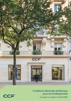 Conditions Générales de Banque Professionnels au 1er avril 2025