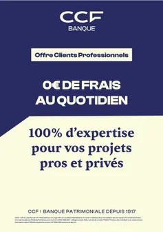 Dépliant Offre Professionnels