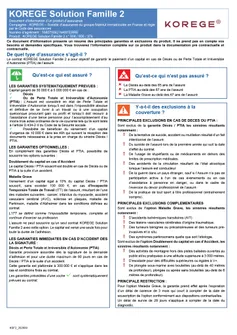 IPID KOREGE Solution Famille 2
