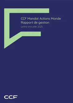 CCF Actions Monde lettre annuelle