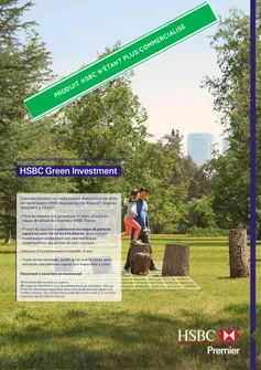 Brochune HSBC Green Investment - Produit ne plus commercialisé