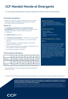 Fiche GD Mandat Monde & Emergents